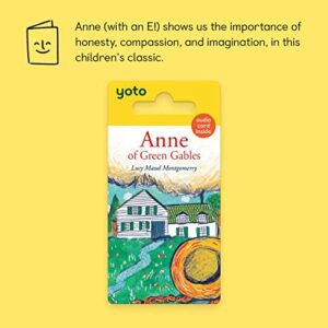 Yoto Anne of Green Gables by L.M. Montgomery – Kids Audiobook Story Card for Use Player & Mini Bluetooth Speaker, Fun Daytime & Bedtime Stories, Educational Gift for Children Ages 8+