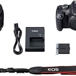 Canon EOS 2000D Rebel T7 Kit with EF-S 18-55mm f/3.5-5.6 III Lens + Accessory Bundle + Inspire Digital Deals Cloth