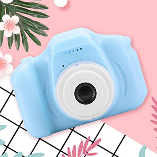 Camera， Mini Camera， Outdoor Camera Mini Tft Home Camera Kid for Room Decor(Blue)