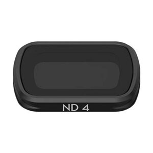 DJI Osmo Pocket - Set of 4 ND Filters (ND4, ND8, ND16, ND32) for Camera Lens, HD Photos, Light-reducing Materials, Magnetic Design, Easy to Change, Compatible with DJI Osmo Pocket, Black