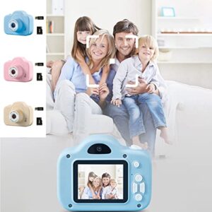 Lanhui Digital Camera Toy for Kids - Children's Portable Rechargeable Built-in Games Photo Video Digital Camera with 32G Memory Card Gift for Boys Girls