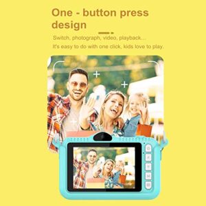 Niaviben Small Digital Camera for Kids Multi-Functions Digital Camera Toy 720p Hd Dual Lens 2.8-inch Screen Camera Gifts for Childrens Blue