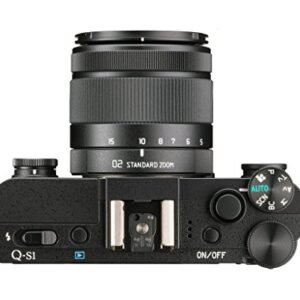 Pentax PENTAX Q-S1 (Black) 12.4MP Mirrorless Digital Camera with 3-Inch LCD (Black)