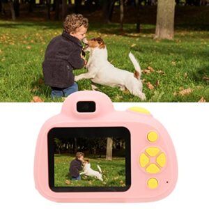 Vifemify Cute HD Children Digital Camera Mini 2.4 Inch IPS Screen Camera Toy for Boys Girls Birthday Gift Camera for Kids Print