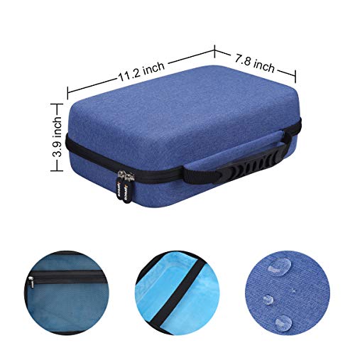 Aproca Hard Storage Travel Blue Case, for ieGeek 11.5", COOAU 11.5" / 12.5" Portable DVD Player