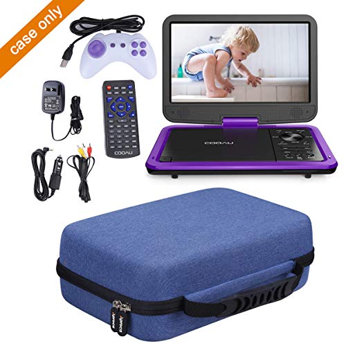 Aproca Hard Storage Travel Blue Case, for ieGeek 11.5", COOAU 11.5" / 12.5" Portable DVD Player