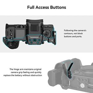 SmallRig X-H2 / X-H2S Camera Full Cage for FUJIFILM X-H2 / X-H2S, Aluminum Alloy Video Making Camera Rig with NATO Rails, Quick Release Plate for Arca, Support Horizontal and Vertical Shooting - 3934