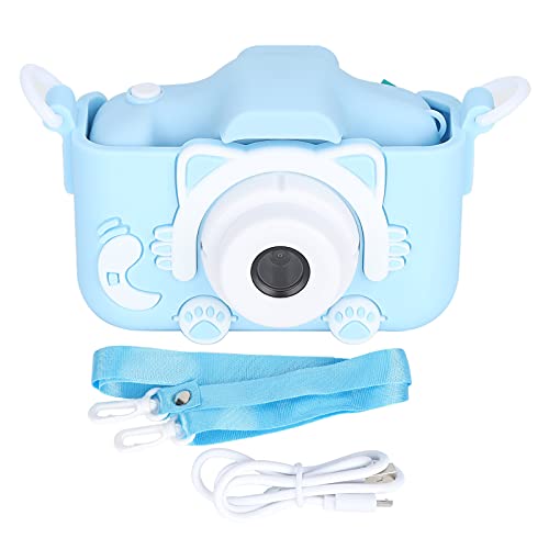 12MP Camera, with 2.0in IPS Screen, Mini Digital Camera, for Kids, for Children,(Brave Blue)