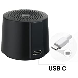 Holiday Super Mini Portable Bluetooth Speaker,Microphone, TWS Stereo Pairing for Home Outdoor Travel Camping Gifts (Black)