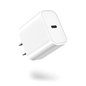 iPhone 13 12 Charger, 20W USB C Wall Charger, iPhone 12 Fast Charger Adapter, PD 3.0 Type C Charger Compatible with iPhone 13 Series/12 Series/11 Series/Pixel 3/Galaxy S20/S10