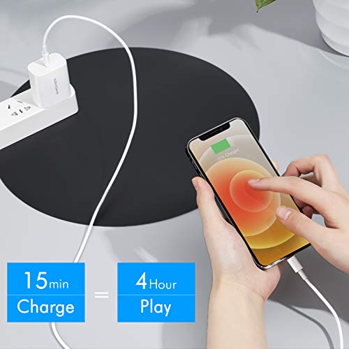 iPhone 13 12 Charger, 20W USB C Wall Charger, iPhone 12 Fast Charger Adapter, PD 3.0 Type C Charger Compatible with iPhone 13 Series/12 Series/11 Series/Pixel 3/Galaxy S20/S10