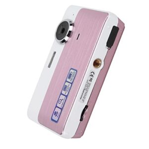 070 camera mini portable 40mp digital camera 2.4 inch ips screen mini video camera with 16x hd digital zoom 32gb video camera (pink)