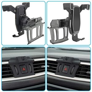 AYADA Phone Holder Compatible with Nissan Rogue, Phone Holder Phone Mount Upgrade Design Gravity Auto Lock Stable Easy to Install Rogue Accessories Sport S SV SL 2014 2015 2016 2017 2018 2019 2020