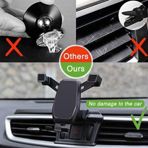 AYADA Phone Holder Compatible with Nissan Rogue, Phone Holder Phone Mount Upgrade Design Gravity Auto Lock Stable Easy to Install Rogue Accessories Sport S SV SL 2014 2015 2016 2017 2018 2019 2020