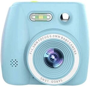 jiaanu children’s camera best birthday gifts for age 3-8portable children’s camera,kids digital video camera for (color : blue, size : 16g)