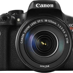 Canon T6i EOS Rebel DSLR Camera with EF-S 18-135mm f/3.5-5.6 is STM Lens + 16 GB Sunshine Basic Bundle