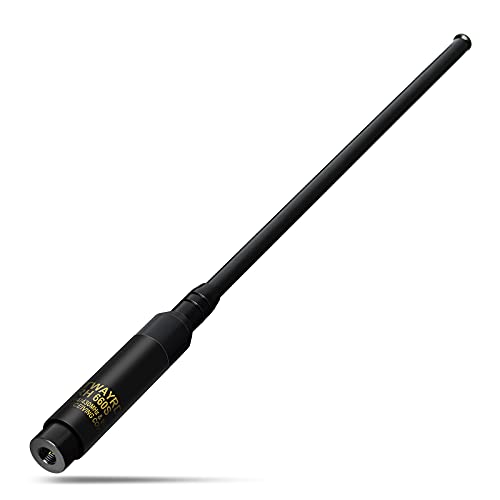 TWAYRDIO Dual Band VHF UHF Ham Radio Telescopic Antenna SMA Male 42 inch Retractable Replacement Long Antenna for Walkie Talkie Yaesu Vertex VX-3R VX-132 WOUNXUN KG-UV8D TYT Radios