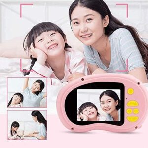 Jiaanu Kids Digital Camera，Portable Children's Camera (Color : Pink, Size : 8G)