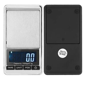 Salmue Scalimeti -Mmini Jewelry Scale - Precision Digital Scale Kitchen Scales for Food, Multipurpose Electronic Scale for Food, LCD Display(10000.1g)