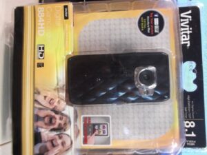 black 884hd digital camrecorder by vivitar