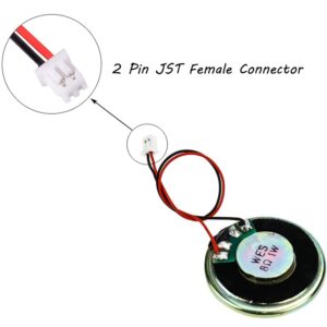 Xiaoyztan 10Pcs 1W 8Ohm Round Internal Magnet Mini Loudspeaker MP3 MP4 Player Speaker