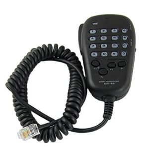 eoocvt 6-pin 22" Coil Cord Dtmf Mic Microphone for for Yaesu MH-48A6J FT-7800R FT-8800R FT-8900R FT-7900R FT-7100M1