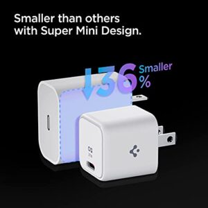 USB C Charger, Spigen 27W Wall Charger, 25W Super Fast Charger Type C, USB-C PD PPS Charging for Galaxy S23 S22 Ultra Plus S21 FE Z Fold Flip 4 3 iPhone 14 13 Plus Pro Max Mini Plus iPad Air