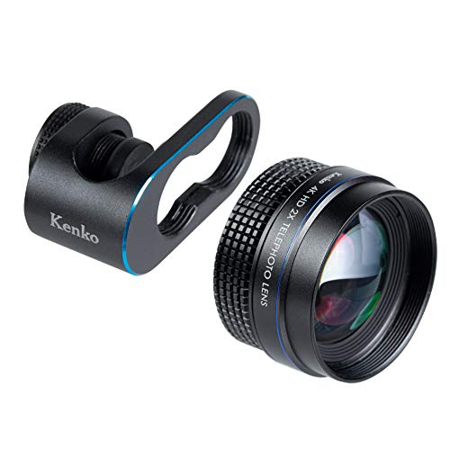 Kenko Real Pro KE-RP065WM Clip Wide 0.65x and Macro Lens for Smartphone/Tablet/Notebook Black