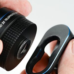 Kenko Real Pro KE-RP065WM Clip Wide 0.65x and Macro Lens for Smartphone/Tablet/Notebook Black