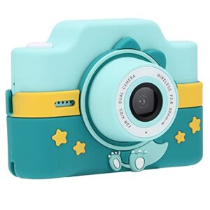 pusokei touch screen camera, hd digital video cameras with one‑ operation,face recognition, toddler camera for birthday gifts