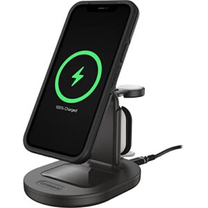 OtterBox 3-in-1 Wireless Charging Station for MagSafe - BLACK