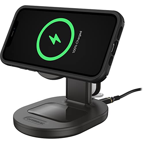 OtterBox 3-in-1 Wireless Charging Station for MagSafe - BLACK