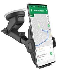 encased car mount phone holder for samsung galaxy models – car mount holder for s9/s10/s20/s21/s22 s23 ultra/plus/note (windshield/dashboard compatible)