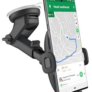 Encased Car Mount Phone Holder for Samsung Galaxy Models - Car Mount Holder for S9/S10/S20/S21/S22 S23 Ultra/Plus/Note (Windshield/Dashboard Compatible)