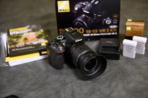 nikon d5300 dx-format digital slr kit w/ 18-55mm vr ii and 55-300mm vr lens kit (black)