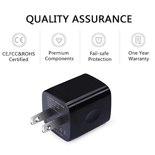 Wall Charger,Charger Cube,Charging Block Fast Charge 3Pack Dual Port 2.1A Power Brick Phone Charger Plug Box Head for iPhone 14 Pro/13/12/11/Xs Max/XR/8/7/6 Plus,Samsung Galaxy S22 S21 S10 S9 S8 Plus