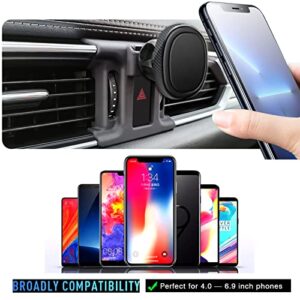 Mengfly Car Phone Holder, Car Air Vent Phone Stand Mount, for Mazda CX-5 2023 2022 2021 2020 2019 2018 2017, Auto Dashboard Magnetic Navigation Bracket, for iPhone, Samsung and All Smartphone