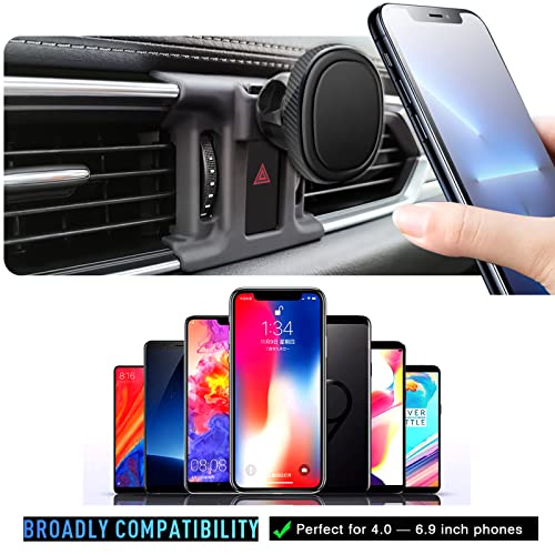 Mengfly Car Phone Holder, Car Air Vent Phone Stand Mount, for Mazda CX-5 2023 2022 2021 2020 2019 2018 2017, Auto Dashboard Magnetic Navigation Bracket, for iPhone, Samsung and All Smartphone