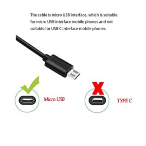 Car Charger with Micro USB Cable for Samsung Galaxy S7 /S7 Edge/S6/J7/J8/A10/J6/A9,LG K20/K30/G4/Stylo 3,Motorola X/Moto E7/E6/G5,HTC m9/m8,Other Micro USB Devices