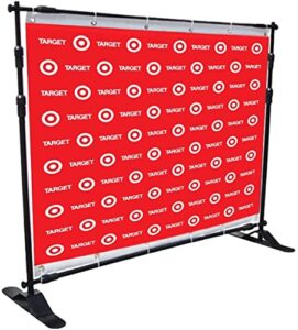 8×8(feet) event photo booth step and repeat backdrop,wedding backdrop, birthday backdrop, event backdrop, custom step and repeat backrop print only , (stand not inlcuded)