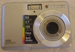 polaroid 8.0 megapixel digital camera with 2.7-inch lcd display