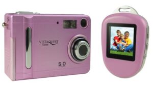 vistaquest vq-500 camera pink