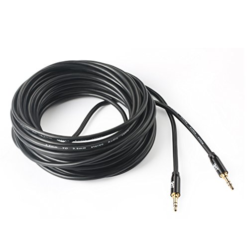 Aux Cable,SHD 3.5mm Audio Cable Aux for Car Auxiliary Audio Stereo Cable 3.5mm Cord Premium Sound Dual Shielded with Gold Plated Connectors-3Feet