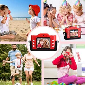 1080P Digital Camera 2.0" LCD HD Mini Camera with 32G TF Card for Kids Children 20MP HD Camera