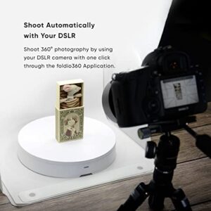 Foldio360 | Smart Photo 360 Turntable Controlled by Smartphone for Product Photography Shooting 360 Degree Image by ORANGEMONKIE