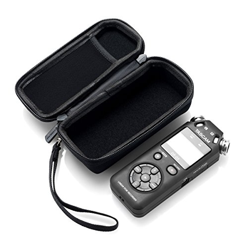 Hard CASE fits TASCAM DR-05X / DR-05 (Version 2/1) Portable Digital Recorder. - Includes Mesh Pocket for Accessories. by Caseling