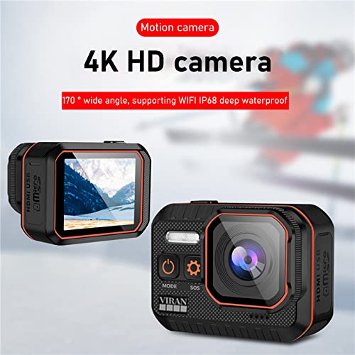 New IP68 Diving Digital WiFi Camera 4K Cameras for Photography 24MP Digital Picture Resolution Camera for Traveling Diving New HD Digital Camera 4K High-Definition Digital Camera