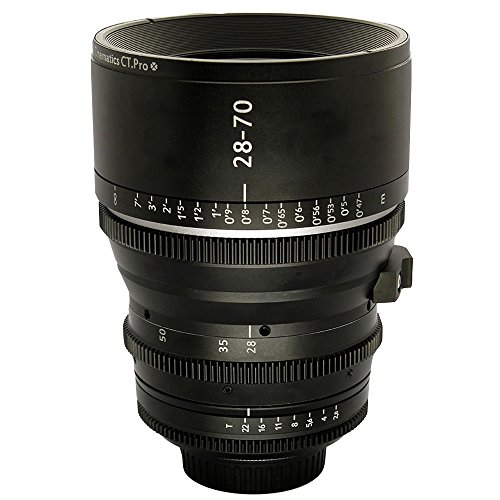 Cinematics Cine Lens Nikon AF-S 28-70mm/f2.8D Manual for Nikon or Canon EF Mount