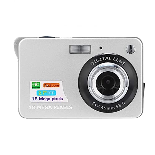 YUUAND Portable Camera Digital Camera 2.7-Inch 18MP TFT High-Definition Screen Mini Portable Compact Camera