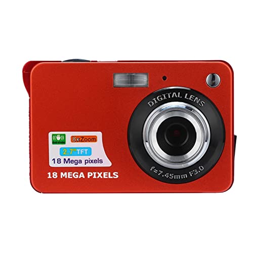 YUUAND Portable Camera Digital Camera 2.7-Inch 18MP TFT High-Definition Screen Mini Portable Compact Camera